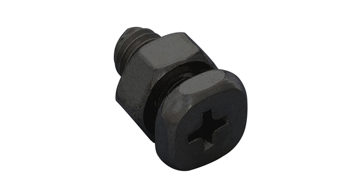 Bultar & Muttrar Rostfri Svart 10-pack Vitavia